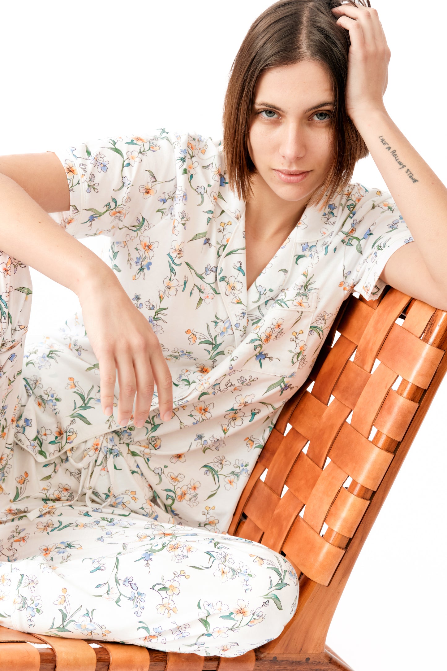Relaxed Short/Long Set in Jasmine