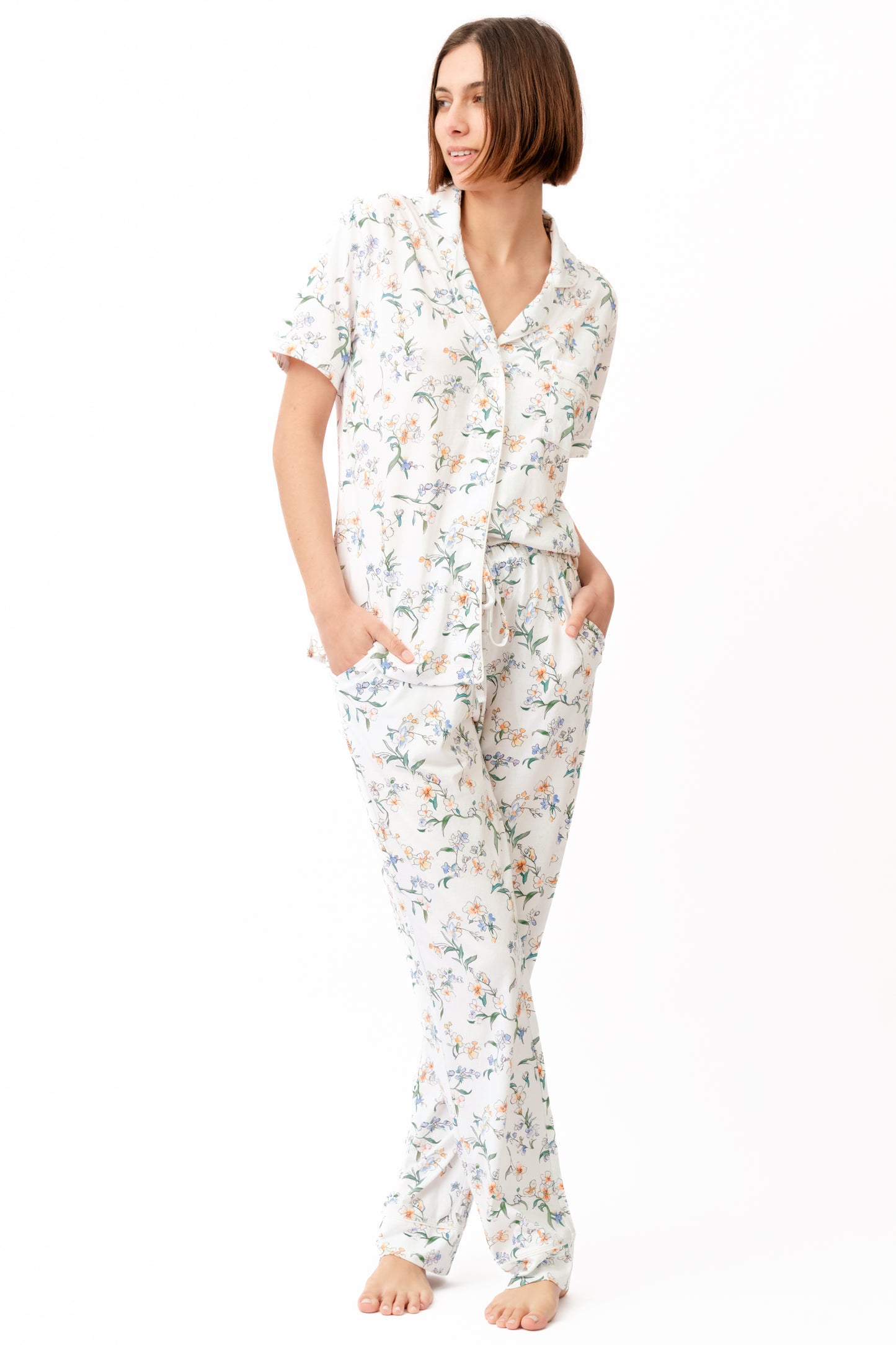 Relaxed Short/Long Set in Jasmine