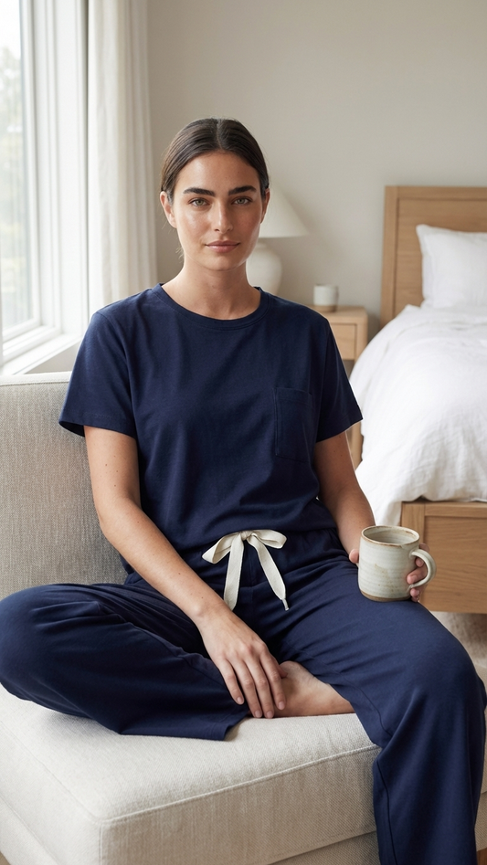 Pima Short/Long Aida Lounge Set in Ocean