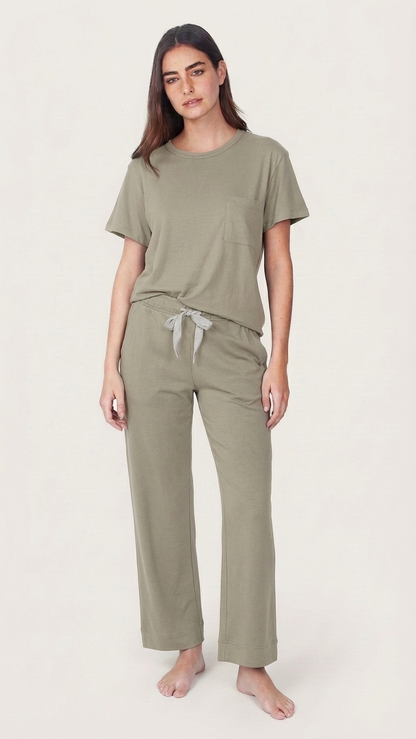 Pima Short/Long Aida Lounge Set in Sage
