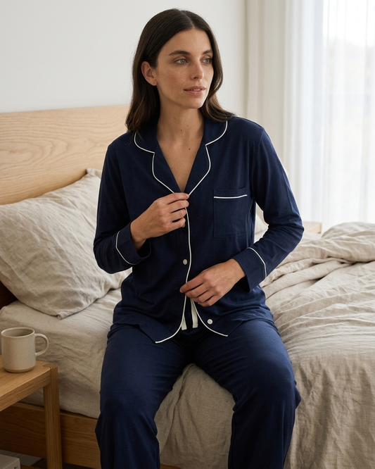 Relaxed Long Set in Ocean